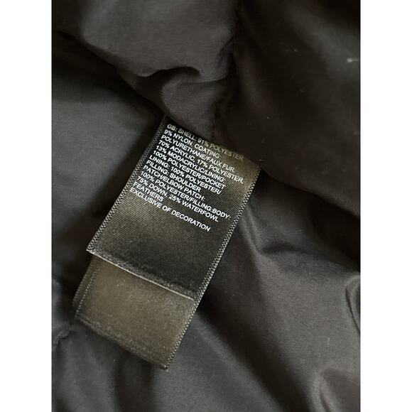 The North Face Gotham Down 550 Warm Insulated Men’s L Parka Jacket Black Gray - Picture 7 of 9